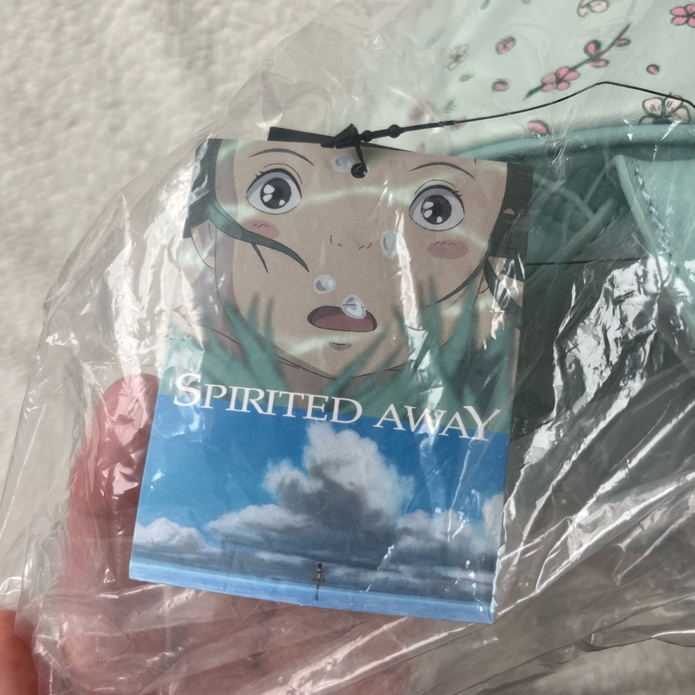 Loungefly Spirited Away Studio Ghibli Haku Sakura backpack - Picture 3 of 6